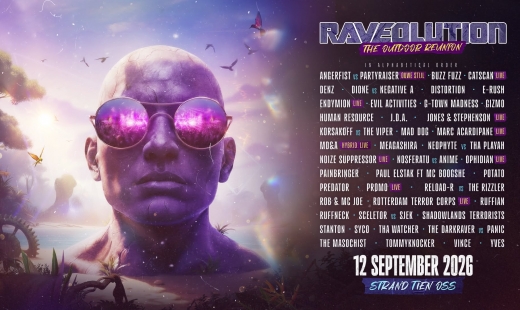 Raveolution 2026 Reunites Generations of Early Rave and Millennium Hardcore in the Netherlands