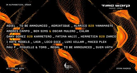 Time Warp Spain 2026 Cancelled, Ending Festival’s 33-Year No-Cancellation Streak
